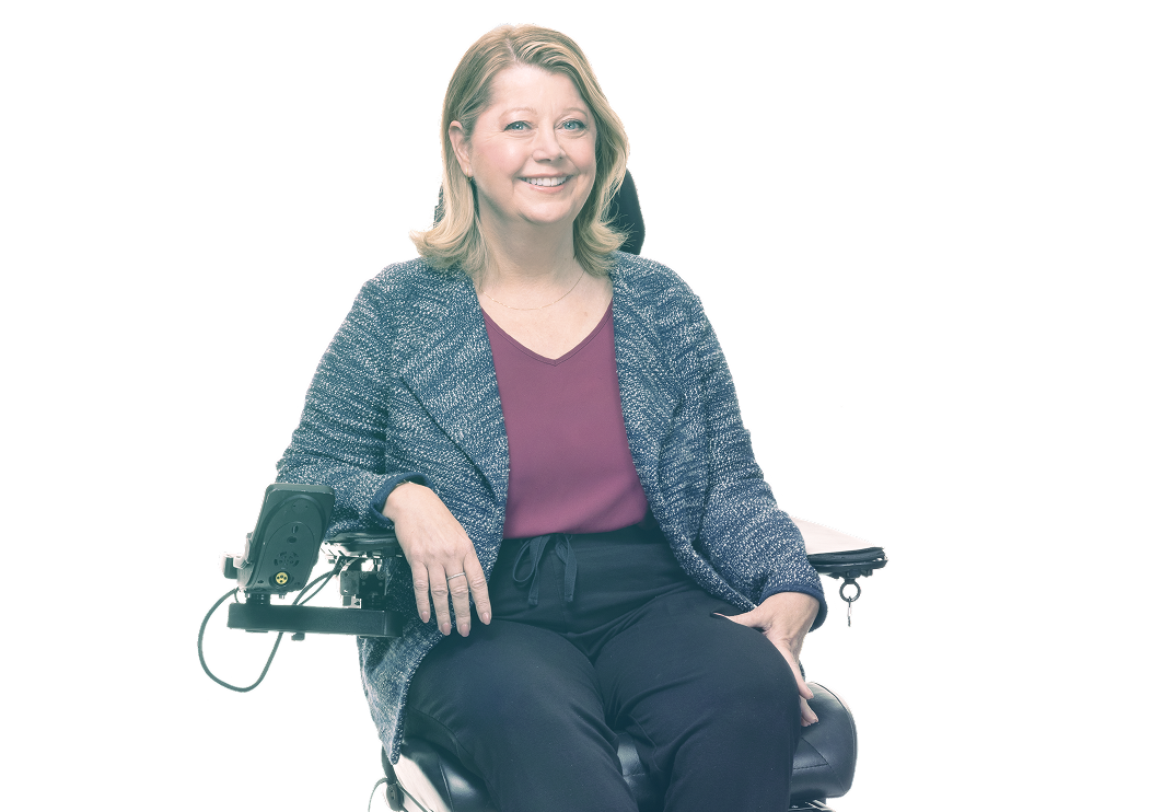 Melissa, a person living with LGMD2I/R9